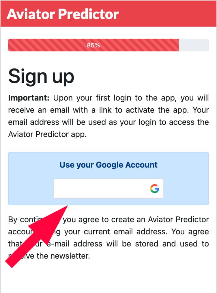 Predictor Aviator Login